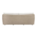 Sunset - Wicker Outdoor Sofa - Oatmeal / Oyster White
