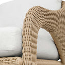 Kavali - Outdoor Wicker Lounge Chair - Woodtone - Uttermost - Lounge Chairs - Elite Enclave Home