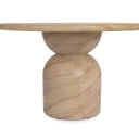 Portola - 47" Outdoor Round Dining Table - Beige - Classic Home - Dining Tables - Elite Enclave Home