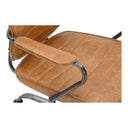 Executive - Swivel Office Chair - Cognac - Moe's Home Collection - Swivel Chairs - Elite Enclave Home