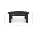 Jack - Coffee Table - Brushed Dark Brown - Moe's Home Collection - Coffee Tables - Elite Enclave Home