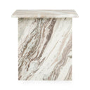 Bexly - Marble Square End Table