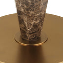Tyree - Marble Floor Lamp - Brown - Uttermost - Floor Lamps- Elite Enclave Home
