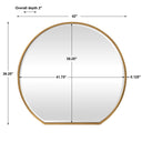 Cabell - Mirror - Gold