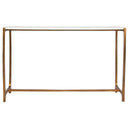 Affinity - Marble Console Table - White