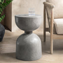 Adna - Outdoor Accent Table - Dark Gray - Classic Home - Accent Tables - Elite Enclave Home