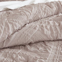 Mona - Full/Queen 5 Piece Sculpted Comforter Set - Pink - Madison Park - Comforters & Sets - Elite Enclave Home