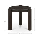Jack - Side Table - Brushed Dark Brown - Moe's Home Collection - Side Tables - Elite Enclave Home