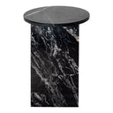 Grace - Marble Accent Table - Black - Moe's Home Collection - Accent Tables - Elite Enclave Home