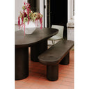 Rocca - Bench - Black - Concrete - Moe's Home Collection - Dining Benches - Elite Enclave Home