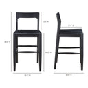 Owing - Counter Stool - Black - Moe's Home Collection - Counter Height (24" - 27") - Elite Enclave Home