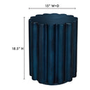 Taffy - Accent Table - Blue - Moe's Home Collection - Accent Tables - Elite Enclave Home