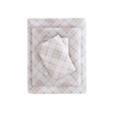 Cozy Flannel - Queen Printed Sheet Set - Pink Plaid