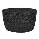 Rivington - Outdoor Pebble Coffee Table - Black - Uttermost - Coffee Tables- Elite Enclave Home