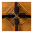 Parq - Oval Dining Table - Brown - Moe's Home Collection - Dining Tables - Elite Enclave Home