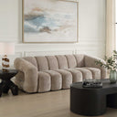 Modella - Upholstered Chenille Sofa - Brown - Uttermost - Stationary Sofas - Elite Enclave Home