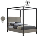 James - Bed - Meridian Furniture - Canopy Beds - Elite Enclave Home