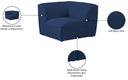 Miramar - Corner Chair - Meridian Furniture - Corners - Elite Enclave Home
