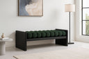 Waverly - Bench With Black Frame - Meridian Furniture - Upholstered Benches - Elite Enclave Home