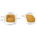 Rae - Outdoor Accent Chair - Orange - Moe's Home Collection - Accent Chairs - Elite Enclave Home