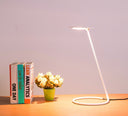 Metal Desk Table Lamp With Shade - White