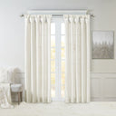 Emilia - Twist Tab Lined Window Curtain Panel Pair - White - Madison Park - Curtains & Drapes - Elite Enclave Home