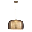 Lemont - Hammered Brass 1 Light Pendant - Brass - Uttermost - Pendant Lighting- Elite Enclave Home