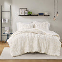 Larissa - 3 Piece King/California King Animal Comforter Set - Off-White