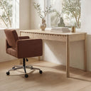Wiley - Desk - Natural - Moe's Home Collection - Writing Desks - Elite Enclave Home