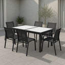 Nizuc - Outdoor Patio Extendable Dining Table - Meridian Furniture - Dining Tables- Elite Enclave Home