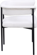 Malin - Linen Dining Chair (Set of 2) - Meridian Furniture - Chair Sets - Elite Enclave Home