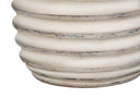 Geometric Table Lamp With Drum Shade - Cream - HomeRoots - Table Lamps - Elite Enclave Home