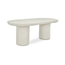 Rocca - Dining Table - Cream - Moe's Home Collection - Dining Tables - Elite Enclave Home