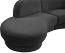 Rosa - Sectional - Meridian Furniture - Stationary Sectionals - Elite Enclave Home
