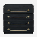 Halifax - Mahogany Accent Chest - Black
