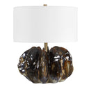 Jaudon - Glass Table Lamp - Brown - Uttermost - Table Lamps - Elite Enclave Home