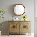 Paige - 2 Door Accent Cabinet With Adjustable Shelves - Natural - Madison Park - Accent Cabinets - Elite Enclave Home