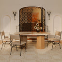 Posta - Dining Chair - Beige - Moe's Home Collection - Side Chairs - Elite Enclave Home