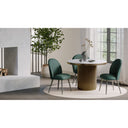Tower - Dining Table - Antique Brass - Moe's Home Collection - Dining Tables - Elite Enclave Home