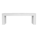 Lazarus - Outdoor Bench - White - Moe's Home Collection - Benches - Elite Enclave Home