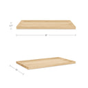 Harbor - Tray - Oak - Moe's Home Collection - Trays - Elite Enclave Home