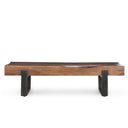 Duarte - 58" Bench - Reclaimed Brown - Classic Home - Accent Benches - Elite Enclave Home