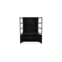 Henry - Tall Cabinet - Black - Moe's Home Collection - Display Cabinets - Elite Enclave Home