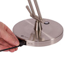 LED Adjustable Desk Lamp - Brushed Nickel