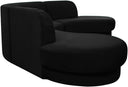 Rosa - Sectional - Meridian Furniture - Stationary Sectionals - Elite Enclave Home