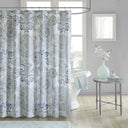 Isla - Printed Shower Curtain - Blue - Madison Park - Shower Curtains - Elite Enclave Home