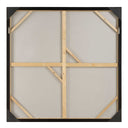 Out Of Focus - Framed Abstract Art - Gold / Gray / White / Woodtone