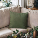 Monte - Solid Square Pillow - Green - Chapel Hill - Accent Pillows - Elite Enclave Home