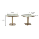 Celeste - Cafe Table - Antique Brass - Moe's Home Collection - Coffee Tables - Elite Enclave Home