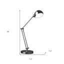 LED Adjustable Desk Lamp - Brushed Nickel - HomeRoots - Table Lamps - Elite Enclave Home